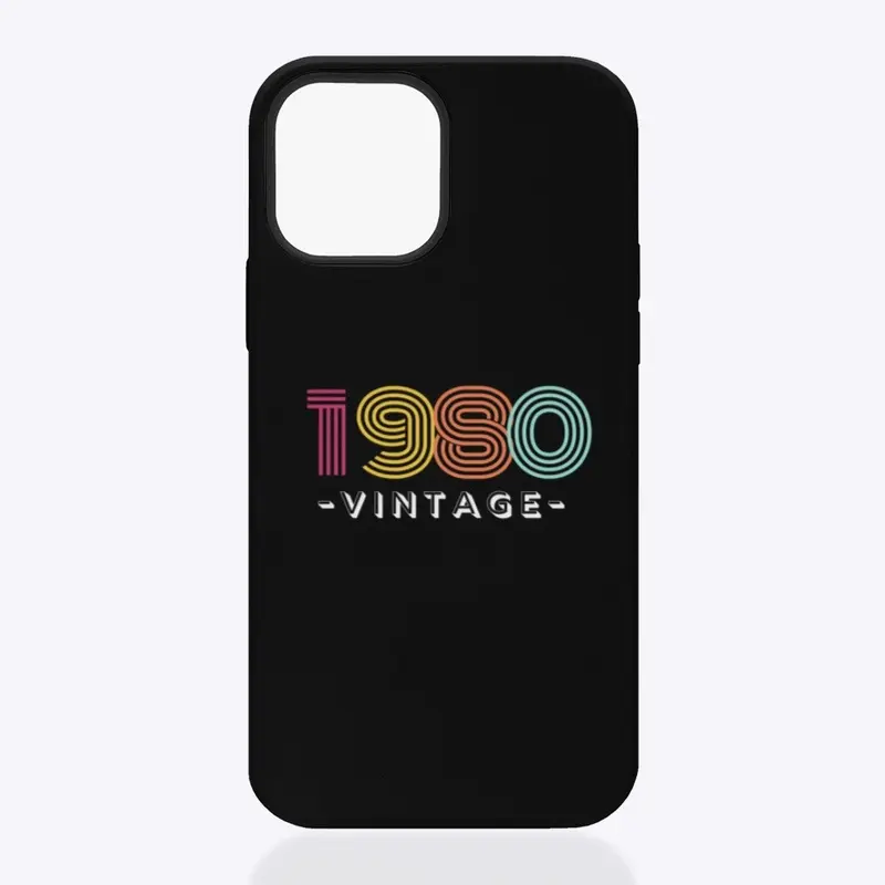 Vintage 1980 - Black